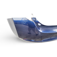 Nissan Leaf 13-17 Rear Bumper Cover Assembly Blue, 85022-3NF0H, E070, OEM, 2013, 2014, 2015, 2016, 2017