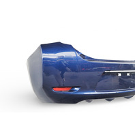 Nissan Leaf 13-17 Rear Bumper Cover Assembly Blue, 85022-3NF0H, E070, OEM, 2013, 2014, 2015, 2016, 2017