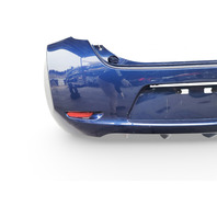 Nissan Leaf 13-17 Rear Bumper Cover Assembly Blue, 85022-3NF0H, E070, OEM, 2013, 2014, 2015, 2016, 2017