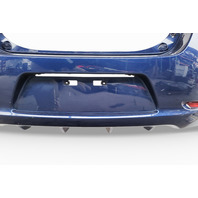 Nissan Leaf 13-17 Rear Bumper Cover Assembly Blue, 85022-3NF0H, E070, OEM, 2013, 2014, 2015, 2016, 2017