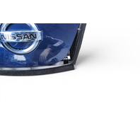Nissan Leaf 15-17 Charging Port Lid Cover Complete Blue, 65701-4NP2B, E070, OEM, 2015, 2016, 2017