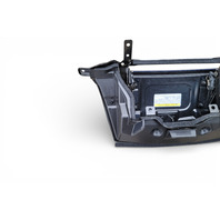 Nissan Leaf 15-17 Charging Port Lid Cover Complete Blue, 65701-4NP2B, E070, OEM, 2015, 2016, 2017