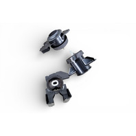 Nissan Leaf 11-24 Rear Engine Insulator Assembly Mount Set(3) 11210-3NF0A, E070, OEM, 2011, 2012, 2013, 2014, 2015, 2016, 2017, 2018, 2019, 2020, 2021, 2022, 2023, 2024