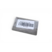 Nissan Leaf 13-24 Rear Bumper Reinforcement Bracket Right/Left Set (2) 85211-3NF0A, E070, OEM, 2013, 2014, 2015, 2016, 2017, 2018, 2019, 2020, 2021, 2022, 2023, 2024