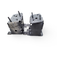 Nissan Leaf 13-24 Rear Bumper Reinforcement Bracket Right/Left Set (2) 85211-3NF0A, E070, OEM, 2013, 2014, 2015, 2016, 2017, 2018, 2019, 2020, 2021, 2022, 2023, 2024