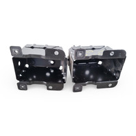 Nissan Leaf 13-24 Rear Bumper Reinforcement Bracket Right/Left Set (2) 85211-3NF0A, E070, OEM, 2013, 2014, 2015, 2016, 2017, 2018, 2019, 2020, 2021, 2022, 2023, 2024