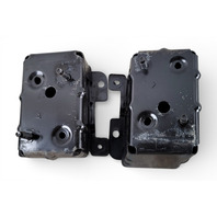 Nissan Leaf 13-24 Rear Bumper Reinforcement Bracket Right/Left Set (2) 85211-3NF0A, E070, OEM, 2013, 2014, 2015, 2016, 2017, 2018, 2019, 2020, 2021, 2022, 2023, 2024