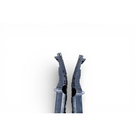 Nissan Leaf 13-17 Rear Bumper Spacer Bracket Right/Left Set 85226-3NF0A, E070, OEM, 2013, 2014, 2015, 2016, 2017