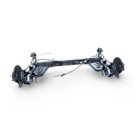 Nissan Leaf 13-17 Rear Axle Beam Assembly 55501-3NF0B, E070, OEM, 2013, 2014, 2015, 2016, 2017