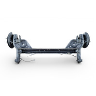 Nissan Leaf 13-17 Rear Axle Beam Assembly 55501-3NF0B, E070, OEM, 2013, 2014, 2015, 2016, 2017