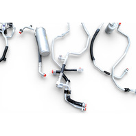 Nissan Leaf 13-17 A/C Line Pipe Hose Front Cooler, Air Conditioning Set, 92447-3NF0B, E070, OEM, 2013, 2014, 2015, 2016, 2017