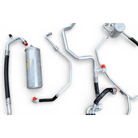 Nissan Leaf 13-17 A/C Line Pipe Hose Front Cooler, Air Conditioning Set, 92447-3NF0B, E070, OEM, 2013, 2014, 2015, 2016, 2017