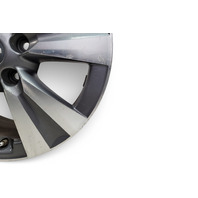 Nissan Leaf 13-17 Alloy Disc Wheel 5 Spoke Rim 17X6.5, #3, 40300-3NF3E, E070, OEM, 2013, 2014, 2015, 2016, 2017