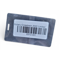 Subaru Crosstrek 18-23 Spare Floor Board Carpet Weather Mat Black, E072, J501SFL301, OEM, 2018, 2019, 2020, 2021, 2022, 2023