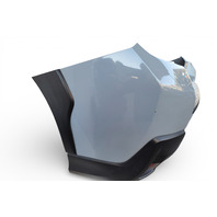 Subaru Forester 18-23 Rear Bumper Cover Assembly Cool Khaki Grey , 57794FL25A, E072, OEM, 2019, 2020, 2021, 2022, 2023, 2024