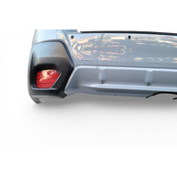 Subaru Forester 18-23 Rear Bumper Cover Assembly Cool Khaki Grey , 57794FL25A, E072, OEM, 2019, 2020, 2021, 2022, 2023, 2024