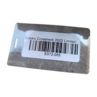 Subaru Crosstrek 16-23 Rear Left/Driver Side Brake Caliper 26692SG011, E072, OEM, 2016, 2017, 2018, 2019, 2020, 2021, 2022, 2023