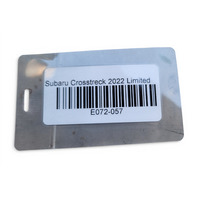 Subaru Crosstrek 18-25 2.5L Rear Exhaust Muffler Tail End Pipe, 44300FL001, E072, OEM, 2018, 2019, 2020, 2021, 2022, 2023, 2024, 2025