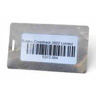 Subaru Crosstrek 18-23 Rear Right/Pass. Side Knuckle Spindle 28411FL060, E072, OEM, 2018, 2019, 2020, 2021, 2022, 2023