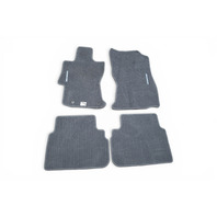 Subaru Crosstrek 18-23 Interior Carpet 4 Piece Floor Mat Set Black J501SFL020, E072, OEM, 2018, 2019, 2020, 2021, 2022, 2023