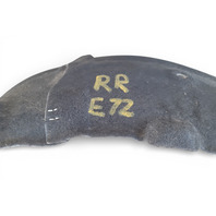 Subaru Crosstrek 18-23 Rear Right/Passenger Side Fender Liner 59122FL020, E072, OEM, 2018, 2019, 2020, 2021, 2022, 2023