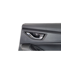 Subaru Crosstrek 18-23 Rear Door Panel Trim Right/Passenger Gray, 94226FL081VI, E072, OEM, 2018, 2019, 2020, 2021, 2022, 2023