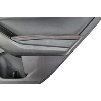 Subaru Crosstrek 18-23 Rear Door Panel Trim Right/Passenger Gray, 94226FL081VI, E072, OEM, 2018, 2019, 2020, 2021, 2022, 2023