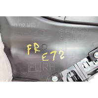 Subaru Crosstrek 18-23 Front Door Panel Trim Right/Passenger Gray, 94216FL140VI, E072, OEM, 2018, 2019, 2020, 2021, 2022, 2023