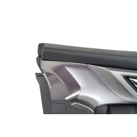 Subaru Crosstrek 18-23 Front Door Panel Trim Right/Passenger Gray, 94216FL140VI, E072, OEM, 2018, 2019, 2020, 2021, 2022, 2023