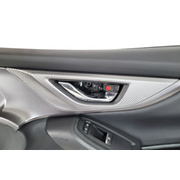 Subaru Crosstrek 18-23 Front Door Panel Trim Right/Passenger Gray, 94216FL140VI, E072, OEM, 2018, 2019, 2020, 2021, 2022, 2023