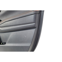 Subaru Crosstrek 18-23 Front Door Panel Trim Right/Passenger Gray, 94216FL140VI, E072, OEM, 2018, 2019, 2020, 2021, 2022, 2023