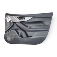 Subaru Crosstrek 18-23 Front Door Panel Trim Right/Passenger Gray, 94216FL140VI, E072, OEM, 2018, 2019, 2020, 2021, 2022, 2023