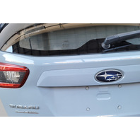 Subaru Crosstrek 18-23 Rear Liftgate Trunk Lid Assembly Cool Khaki Grey 60809FL00A9P, E072, OEM, 2018, 2019, 2020, 2021, 2022, 2023