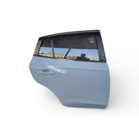 Subaru Crosstrek 18-23 Rear Door Assembly Right/Passenger Cool Gray Khaki, 60409FL0419P, E072, OEM, 2018, 2019, 2020, 2021, 2022, 2023