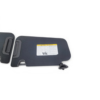 Nissan Juke 13-17 Sun Shade Visor Left/Right Set Black 96401-3YW6A, E073, OEM, 2013, 2014, 2015, 2016, 2017