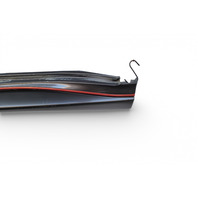 Nissan Juke Nismo  13-17 Rocker Panel Molding Left/Driver Side Black, 76851-3YW0A, E073, OEM, 2013, 2014, 2015, 2016, 2017