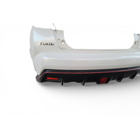 Nissan Juke 13-17 Rear Bumper Cover Assembly White, 85022-3NF0H, E073, OEM, 2013, 2014, 2015, 2016, 2017