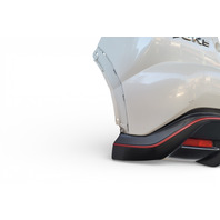 Nissan Juke 13-17 Rear Bumper Cover Assembly White, 85022-3NF0H, E073, OEM, 2013, 2014, 2015, 2016, 2017