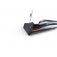 Nissan Juke 13-17 Convertible Rocker Panel Molding Right/Passenger Side Black, 76850-3YW0A, E073, OEM, 2013, 2014, 2015, 2016, 2017