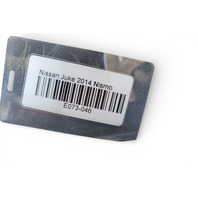 Nissan Juke 13-17 Convertible Rocker Panel Molding Right/Passenger Side Black, 76850-3YW0A, E073, OEM, 2013, 2014, 2015, 2016, 2017