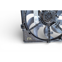 Nissan Juke 11-17 Radiator Cooling Fan Motor w/ Shroud Assy 21487-1KC0C, E073, OEM, 2011, 2012, 2013, 2014, 2015, 2016, 2017