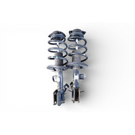 Nissan Juke 13-17 Front Strut Shock Absorber Spring Right/Left Set, E4302-3YW1A, E073, OEM, 2013, 2014, 2015, 2016, 2017