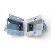 Nissan Juke 11-17 Rear Bumper Reinforcement Bracket Right/Left Set (2) 85211-1KD0A, E073, OEM, 2011, 2012, 2013, 2014, 2015, 2016, 2017