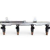 Honda Element 03-11 Fuel Injectors & Rail, Injector 2.4L 16620-RAA-A01, E074, OEM, 2003, 2004, 2005, 2006, 2007, 2008, 2009, 2010, 2011