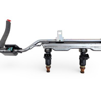 Honda Element 03-11 Fuel Injectors & Rail, Injector 2.4L 16620-RAA-A01, E074, OEM, 2003, 2004, 2005, 2006, 2007, 2008, 2009, 2010, 2011