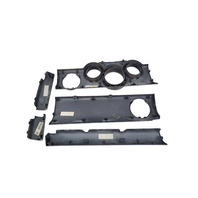 Honda Element 03-08 Instrument Bezel Panel Trim Gray Set(5)77105-SCV-A01ZC, E074, OEM, 2003, 2004, 2005, 2006, 2007, 2008