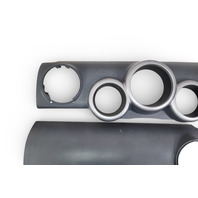 Honda Element 03-08 Instrument Bezel Panel Trim Gray Set(5)77105-SCV-A01ZC, E074, OEM, 2003, 2004, 2005, 2006, 2007, 2008