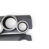 Honda Element 03-08 Instrument Bezel Panel Trim Gray Set(5)77105-SCV-A01ZC, E074, OEM, 2003, 2004, 2005, 2006, 2007, 2008