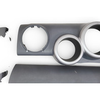 Honda Element 03-08 Instrument Bezel Panel Trim Gray Set(5)77105-SCV-A01ZC, E074, OEM, 2003, 2004, 2005, 2006, 2007, 2008