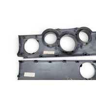 Honda Element 03-08 Instrument Bezel Panel Trim Gray Set(5)77105-SCV-A01ZC, E074, OEM, 2003, 2004, 2005, 2006, 2007, 2008